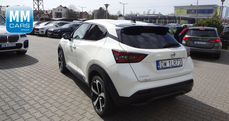 Nissan Juke cena 76850 przebieg: 60435, rok produkcji 2020 z Skępe małe 191